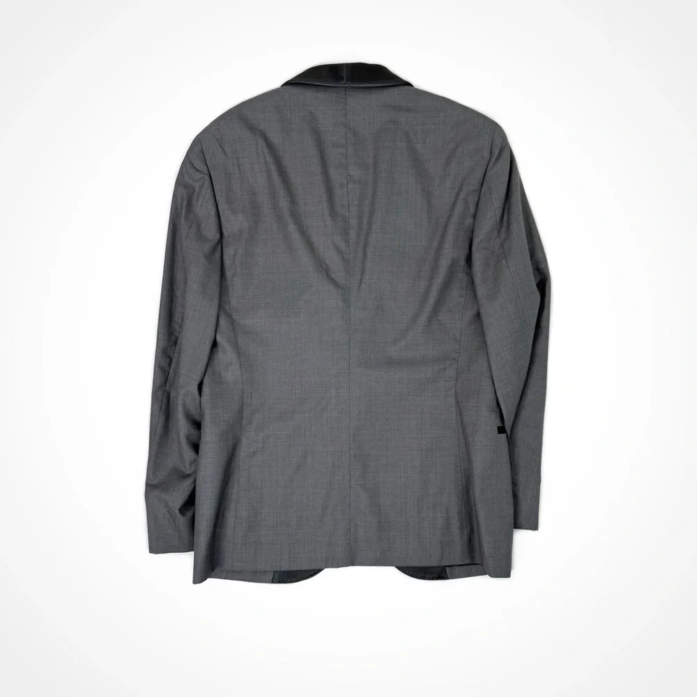 Brunello Cucinelli Silk & Wool Shawl Collar Formal Jacket | 38 - Picture 9 of 15